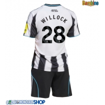 Maglie da calcio Newcastle United Joe Willock #28 Prima Maglia Bambino 2025-26 Manica Corta + Pantaloni corti)